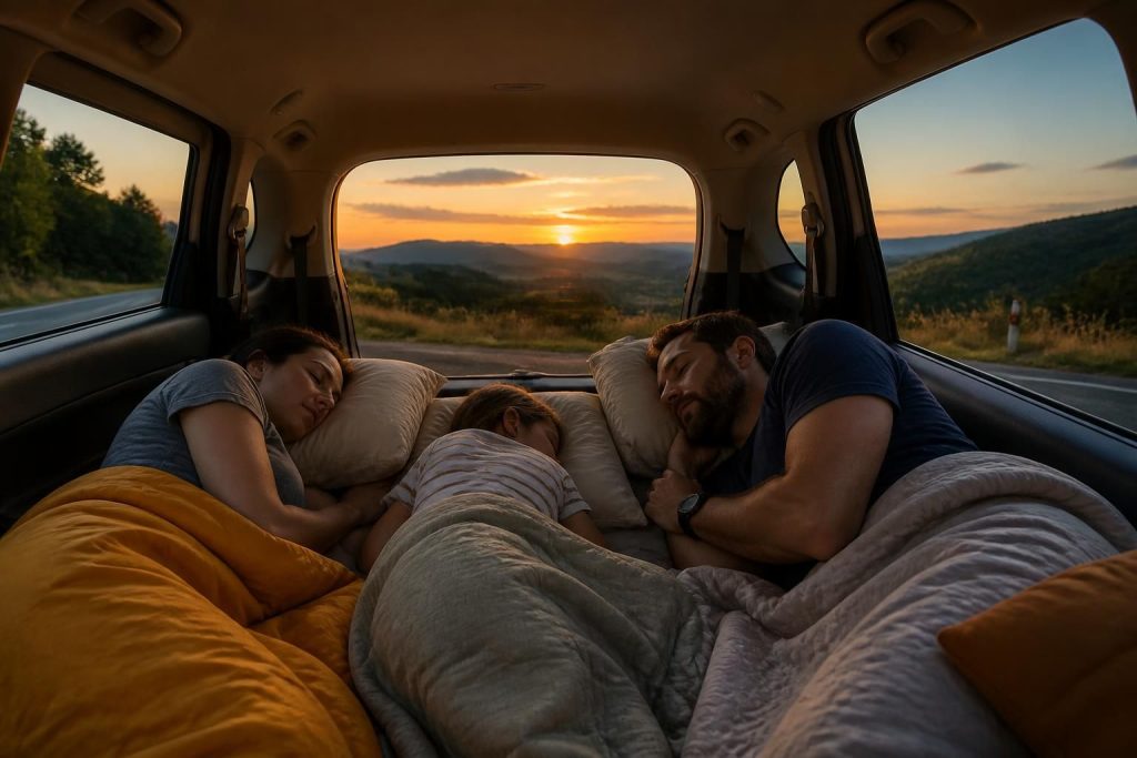 découvrez nos conseils pour bien dormir sur la route des vacances et arriver reposé à destination en toute sérénité.