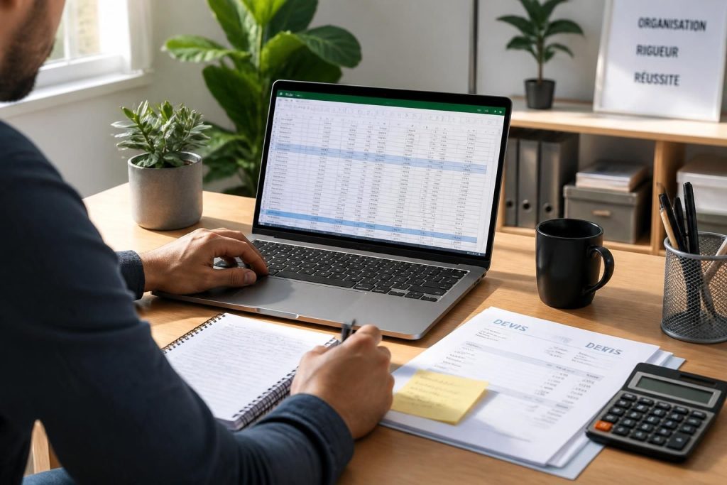 obtenez un devis excel gratuit avec des modèles et exemples spécialement conçus pour les auto-entrepreneurs. facilitez la gestion de vos devis professionnels dès aujourd'hui.