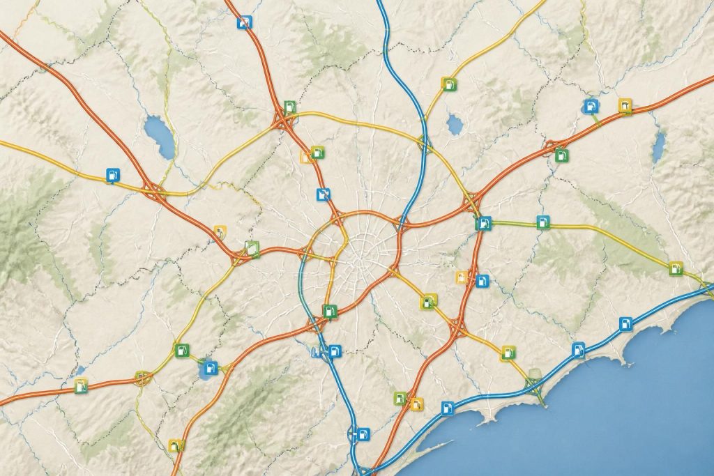 découvrez notre carte détaillée des autoroutes avec plans et informations pratiques pour faciliter vos trajets et voyages en toute sérénité.
