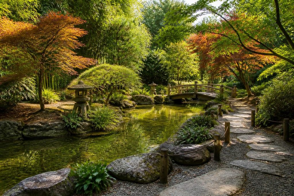 découvrez le jardin japonais pierre baudis à toulouse, un havre de paix et de sérénité où la nature et le design zen se rencontrent pour offrir une expérience apaisante.