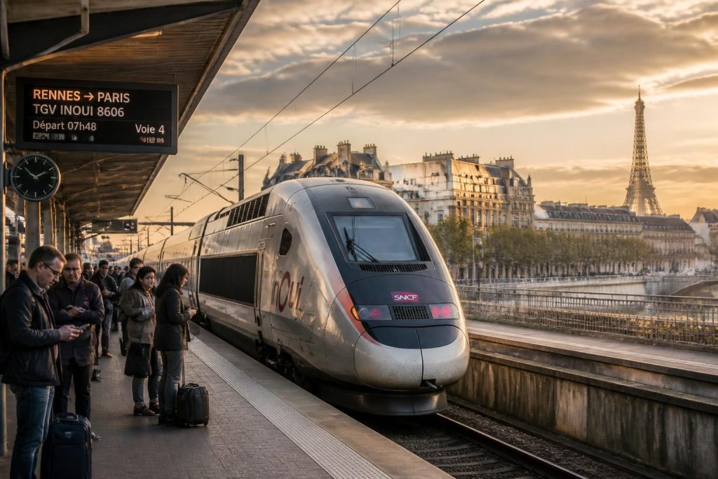 découvrez les horaires et tarifs des trains rennes-paris, ainsi que des conseils pratiques pour préparer au mieux votre voyage.